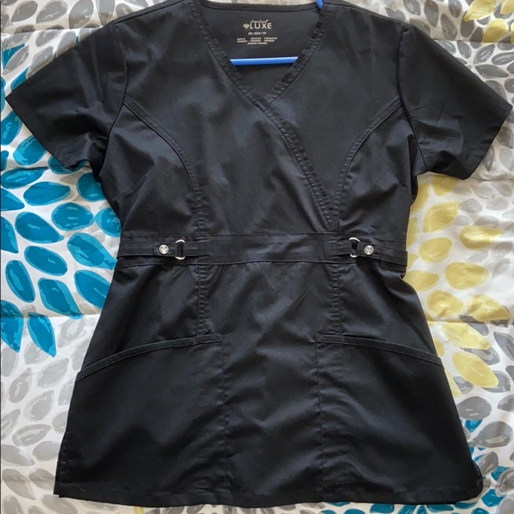 Cherokee luxe scrub top